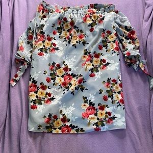 Off the shoulder dress